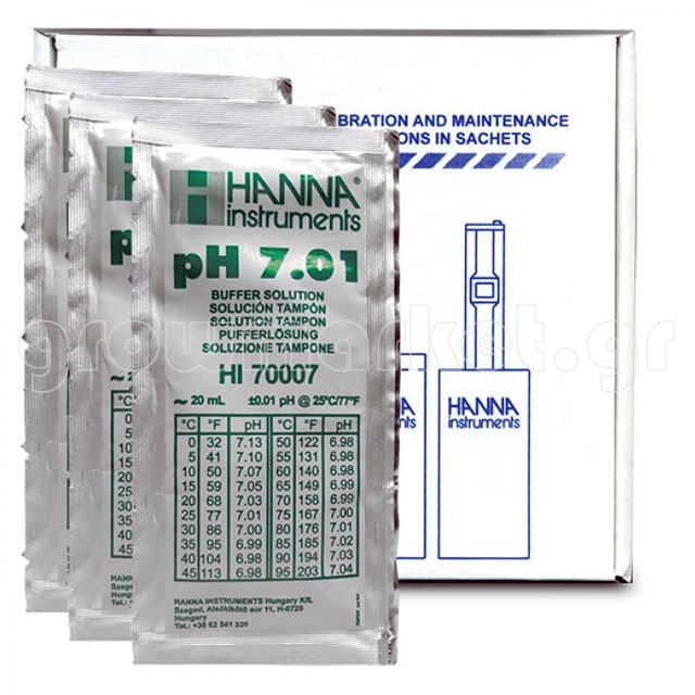 Hanna pH buffer 7.01 Sachet 25x20ml