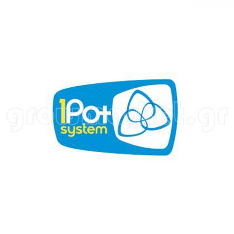 1-Pot Tray & Lid Black