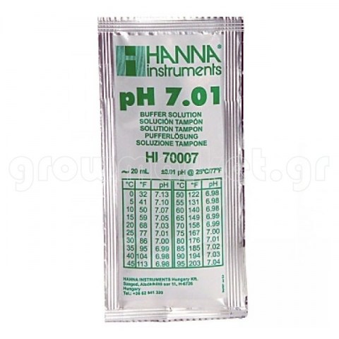 Hanna pH buffer 7.01 Sachet 25x20ml