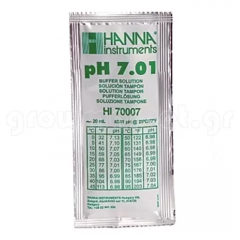 Hanna pH buffer 7.01 Sachet 25x20ml
