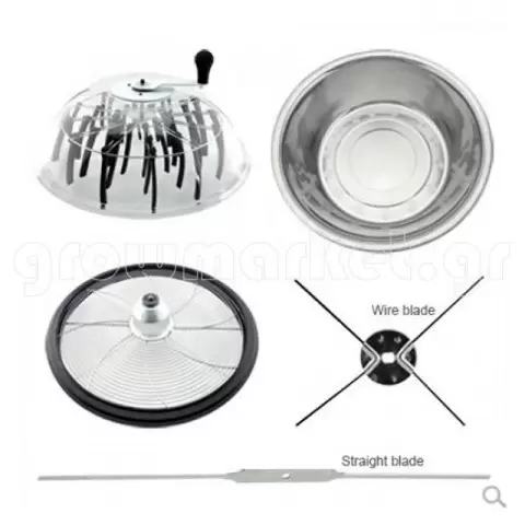 Leaf Cutter Manual 40cm Diameter Glass Cover
